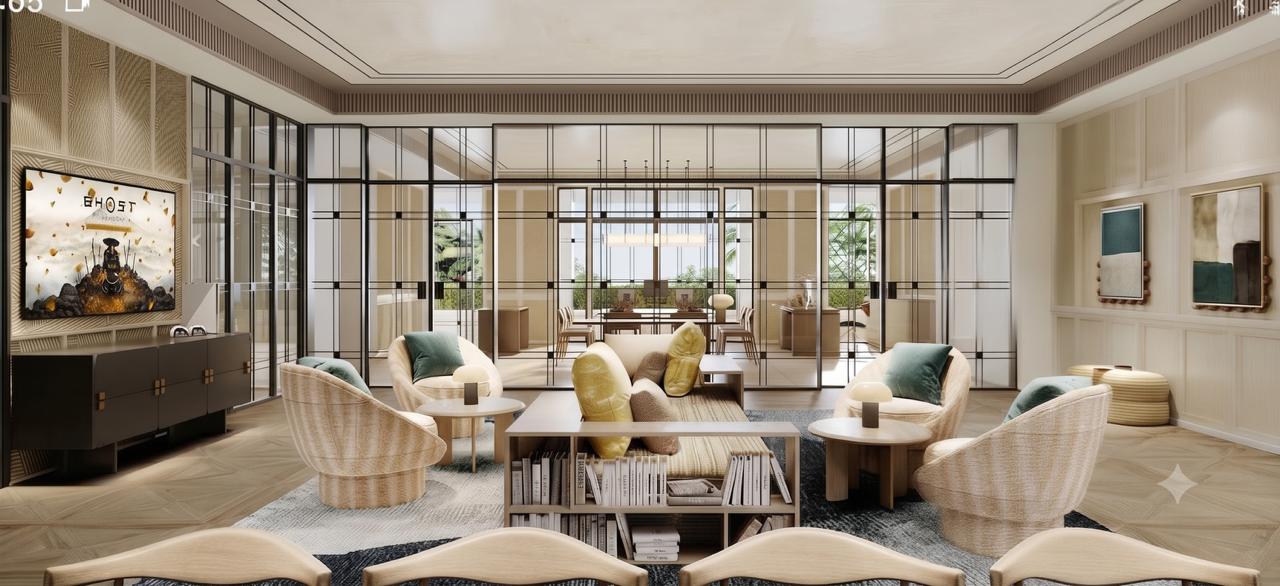 Lodha Hopefarm Whitefield residents’ lounge — illustrative concept